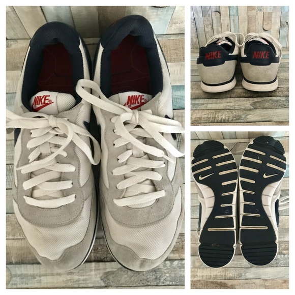 Nike Shoes - Nike Air Eclipse NM Suede Gray/Navy USA Olympics *